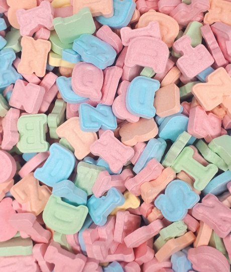Candy letters